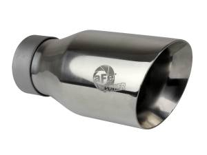 aFe Power - 49-44144-P | AFE Power Large Bore-HD 3 IN 409 Stainless Steel DPF-Back Exhaust System w/Polished Tip (2023-2024 Silverado, Sierra 1500 L6-3.0L td) - Image 3