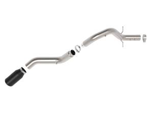 aFe Power - 49-44147-B | AFE Power Large Bore-HD 5 IN DPF-Back Stainless Steel Exhaust System w/Black Tip (2024-2025 Silverado, Sierra 2500 HD, 3500 HD V8-6.6L td) - Image 2