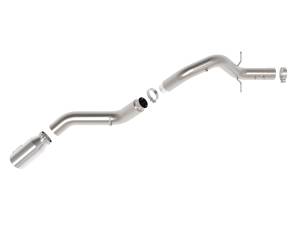 aFe Power - 49-44147-P | AFE Power Large Bore-HD 5 IN DPF-Back Stainless Steel Exhaust System w/Polished Tip (2024-2025 Silverado, Sierra 2500 HD, 3500 HD V8-6.6L td) - Image 2