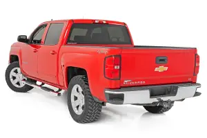 Rough Country - 21001S | Rough Country Oval Nerf Steps (2007-2018 Silverado, Sierra 1500 2WD/4WD | 2007-2019 Silverado, Sierra 2500 HD, 3500 HD 2WD/4WD | Crew Cab) - Image 5