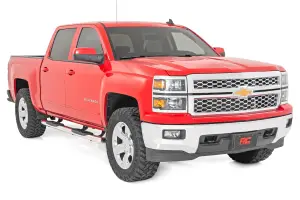 Rough Country - 21001S | Rough Country Oval Nerf Steps (2007-2018 Silverado, Sierra 1500 2WD/4WD | 2007-2019 Silverado, Sierra 2500 HD, 3500 HD 2WD/4WD | Crew Cab) - Image 6