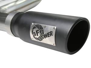 aFe Power - 49-46006-B | AFE Power MACH Force-Xp 3 IN 409 Stainless Steel Cat-Back Exhaust System w/Black Tip (2007-2009 Tundra V8-5.7L) - Image 4