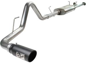 aFe Power - 49-46006-B | AFE Power MACH Force-Xp 3 IN 409 Stainless Steel Cat-Back Exhaust System w/Black Tip (2007-2009 Tundra V8-5.7L) - Image 1