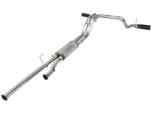 aFe Power - 49-46014-B | AFE Power MACH Force-Xp 2-1/2 IN to 3 IN 409 Stainless Steel Cat-Back Exhaust w/ Black Tip (2010-2021 Tundra V8-5.7L) - Image 3