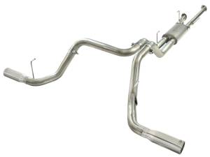 49-46014-P | AFE Power MACH Force-Xp 2-1/2 IN to 3 IN 409 Stainless Steel Cat-Back Exhaust w/Polish Tip (2010-2021 Tundra V8-5.7L)