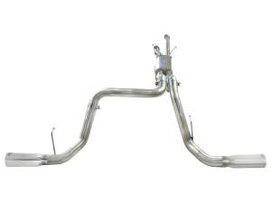 aFe Power - 49-46014-P | AFE Power MACH Force-Xp 2-1/2 IN to 3 IN 409 Stainless Steel Cat-Back Exhaust w/Polish Tip (2010-2021 Tundra V8-5.7L) - Image 2