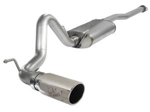 49-46022-P | AFE Power MACH Force-Xp 3 IN 409 Stainless Steel Cat-Back Exhaust System w/Polished Tip (2013-2015 Tacoma V6-4.0L)