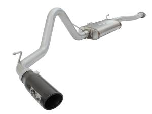 49-46024-B | AFE Power MACH Force-Xp 2-1/2 IN 409 Stainless Steel Cat-Back Exhaust System w/Black Tip (2013-2015 Tacoma L4-2.7L)