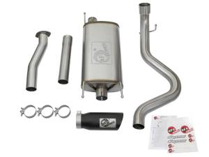 aFe Power - 49-46026-B | AFE Power MACH Force-Xp 3 IN 409 Stainless Steel Cat-Back Exhaust System w/Black Tip (2016-2023 Tacoma V6-3.5L) - Image 2