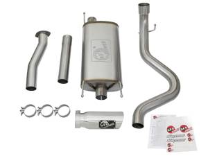 aFe Power - 49-46026-P | AFE Power MACH Force-Xp 3 IN 409 Stainless Steel Cat-Back Exhaust System w/Polished Tip (2016-2023 Tacoma V6-3.5L) - Image 2