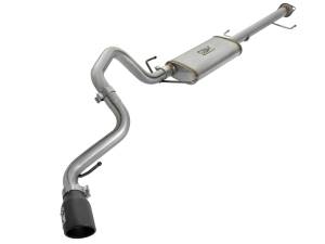 aFe Power - 49-46027-B | AFE Power MACH Force-Xp 2-1/2 IN 409 Stainless Steel Cat-Back Exhaust System w/Black Tip (2007-2018 FJ Cruiser V6-4.0L) - Image 1