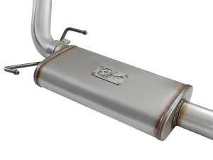 aFe Power - 49-46027-P | AFE Power MACH Force-Xp 2-1/2 IN 409 Stainless Steel Cat-Back Exhaust w/Polished Tip (2007-2018 FJ Cruiser V6-4.0L) - Image 6