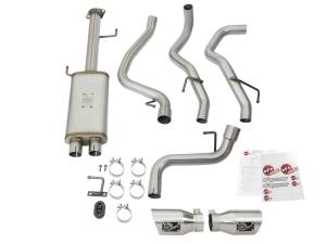 aFe Power - 49-46029-P | AFE Power MACH Force-Xp 2-1/2 IN to 3 IN 409 Stainless Steel Cat-Back Exhaust w/Polish Tip (2007-2018 FJ Cruiser V6-4.0L) - Image 2