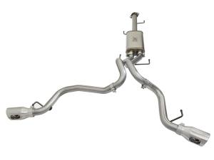 aFe Power - 49-46029-P | AFE Power MACH Force-Xp 2-1/2 IN to 3 IN 409 Stainless Steel Cat-Back Exhaust w/Polish Tip (2007-2018 FJ Cruiser V6-4.0L) - Image 3