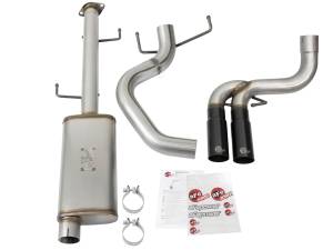 aFe Power - 49-46030-B | AFE Power Rebel Series 3 IN Cat-Back Exhaust System w/ Mid-Side Exit Black Tips (2007-2018 FJ Cruiser V6-4.0L) - Image 2