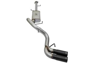 aFe Power - 49-46030-B | AFE Power Rebel Series 3 IN Cat-Back Exhaust System w/ Mid-Side Exit Black Tips (2007-2018 FJ Cruiser V6-4.0L) - Image 3