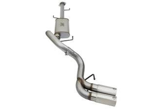 aFe Power - 49-46030-P | AFE Power Rebel Series 3 IN Cat-Back Exhaust System w/ Mid-Side Exit Polished Tips (2007-2018 FJ Cruiser V6-4.0L) - Image 3