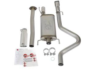 aFe Power - 49-46031-P | AFE Power MACH Force-Xp 2-1/2 IN 409 Stainless Steel Cat-Back Exhaust System w/Polished Tip (2005-2012 Tacoma L4-2.7L) - Image 2