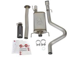 aFe Power - 49-46031-B | AFE Power MACH Force-Xp 2-1/2 IN 409 Stainless Steel Cat-Back Exhaust System w/Black Tip (2005-2012 Tacoma L4-2.7L) - Image 2