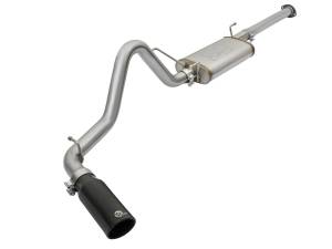 49-46031-B | AFE Power MACH Force-Xp 2-1/2 IN 409 Stainless Steel Cat-Back Exhaust System w/Black Tip (2005-2012 Tacoma L4-2.7L)