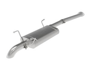 49-46046 | AFE Power ROCK BASHER 2-1/2 IN 409 Stainless Steel Cat-Back Exhaust System (2016-2023 Tacoma L4-2.7L / V6-3.5L)