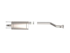 aFe Power - 49-46049 | AFE Power ROCK BASHER 2-1/2 IN 409 Stainless Steel Cat-Back Exhaust System (2000-2004 Tacoma L4-2.7L/V6-3.5L) - Image 2