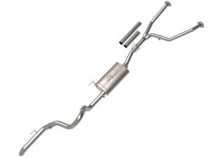 aFe Power - 49-46062 | AFE Power Apollo GT Series 2-1/2 IN to 3 IN 409 SS Cat-Back Hi-Tuck Exhaust System (2022-2024 Tundra V6-3.4L tt) - Image 1