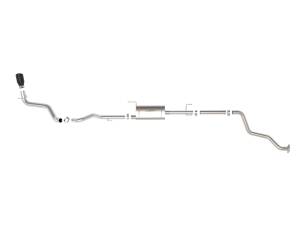 aFe Power - 49-46071-B | AFE Power Apollo GT Series 2-1/2 IN to 3 IN 409 SS Cat-Back Exhaust System w/ Black Tip (2024-2024 Tacoma L4-2.4L t) - Image 2