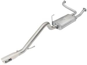 49-46110-P | AFE Power MACH Force-Xp 3 IN 409 Stainless Steel Cat-Back Exhaust System w/Polished Tip (2005-2015 Xterra V6-4.0L)