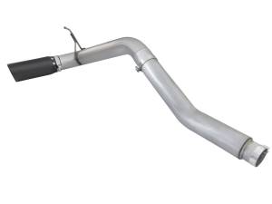 aFe Power - 49-46112-B | AFE Power Large Bore-HD 5 IN DPF-Back Stainless Steel Exhaust System w/Black Tip (2016-2019 Titan XD V8-5.0L td) - Image 1