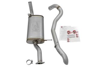 aFe Power - 49-46123 | AFE Power MACH Force-Xp 3 IN 409 Stainless Steel Cat-Back Hi-Tuck Exhaust System (2001-2019 Patrol Y61 L6-4.8L) - Image 3