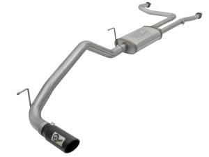 aFe Power - 49-46125-B | AFE Power MACH Force-Xp 2-1/2" Cat-Back Exhaust System w/ Black Tip (2017-2024 Titan A61 V8-5.6L) - Image 1