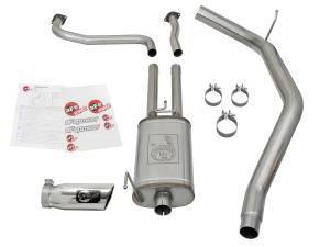 aFe Power - 49-46125-P | AFE Power MACH Force-Xp 2-1/2" Cat-Back Exhaust System w/ Polished Tip (2017-2024 Titan A61 V8-5.6L) - Image 2