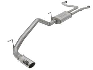 aFe Power - 49-46125-P | AFE Power MACH Force-Xp 2-1/2" Cat-Back Exhaust System w/ Polished Tip (2017-2024 Titan A61 V8-5.6L) - Image 1