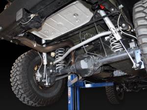 aFe Power - 49-46222 | AFE Power MACH Force-Xp 3 IN 409 Stainless Steel Cat-Back Exhaust System (2012-2018 Wrangler JK V6-3.6L) - Image 6