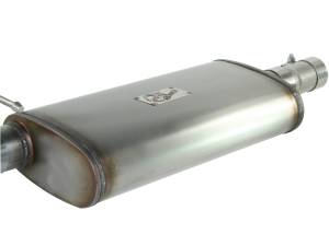 aFe Power - 49-46223 | AFE Power MACH Force-Xp 2-1/2 IN 409 Stainless Steel Cat-Back Exhaust System (1997-2006 Wrangler TJ L6-4.0L) - Image 5