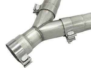 aFe Power - 49-46234 | AFE Power Large Bore-HD 2-1/2 IN 409 Stainless Steel DPF-Back Exhaust System (2014-2016 Grand Cherokee WK2 V6-3.0L td) - Image 5