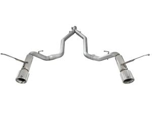 aFe Power - 49-46234 | AFE Power Large Bore-HD 2-1/2 IN 409 Stainless Steel DPF-Back Exhaust System (2014-2016 Grand Cherokee WK2 V6-3.0L td) - Image 2