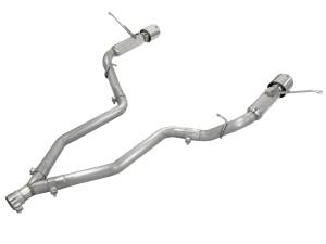 aFe Power - 49-46234 | AFE Power Large Bore-HD 2-1/2 IN 409 Stainless Steel DPF-Back Exhaust System (2014-2016 Grand Cherokee WK2 V6-3.0L td) - Image 3