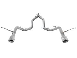 aFe Power - 49-46235 | AFE Power Large Bore-HD 2-1/2 IN 409 Stainless Steel DPF-Back Exhaust System (2014-2016 Grand Cherokee WK2 V6-3.0L td) - Image 2