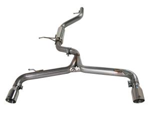 aFe Power - 49-46405 | AFE Power MACH Force-Xp 2-1/2 IN 409 Stainless Steel Cat-Back Exhaust System (2010-2014 GTI MKVI L4-2.0L t) - Image 1