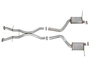 aFe Power - 49-48053 | AFE Power MACH Force-Xp 3 IN 409 Stainless Steel Cat-Back Exhaust System (2012-2021 Grand Cherokee WK2 V8-6.4L/V8-6.2L sc) - Image 2