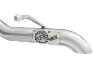 aFe Power - 49-48055 | AFE Power MACH Force-Xp 2-1/2 IN 409 Stainless Steel Cat-Back Exhaust w/14 IN muffler (2007-2018 Wrangler JK V6-3.6L/3.8L) - Image 4