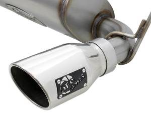 aFe Power - 49-48062-P | AFE Power Rebel Series 2-1/2 IN 409 Stainless Steel Cat-Back Exhaust w/ Polished Tips (2007-2018 Wrangler JK V6-3.6L/3.8L) - Image 3