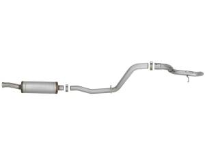 aFe Power - 49-48065-1 | AFE Power MACH Force-Xp 2-1/2 IN 409 Stainless Steel Cat-Back Hi-Tuck Exhaust System (2018-2024 Wrangler JL V6-3.6L) - Image 2