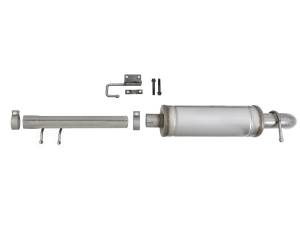 aFe Power - 49-48069 | AFE Power ROCK BASHER 2-1/2 IN to 3 IN 409 Stainless Steel Cat-Back Exhaust System (2007-2018 Wrangler JK V6-3.6L/3.8L) - Image 2