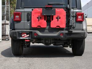 aFe Power - 49-48070-1 | AFE Power MACH Force-Xp 409 Stainless Steel Axle-Back Exhaust System w/No Tip (2018-2024 Wrangler JL L4-2.0Lt / V6-3.6L) - Image 2