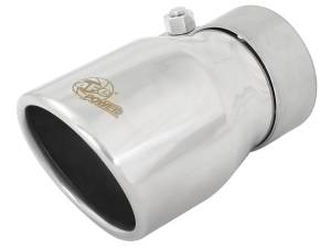 aFe Power - 49-48070-1P | AFE Power MACH Force-Xp 409 Stainless Steel Axle-Back Exhaust System w/Polished Tip (2018-2024 Wrangler JL L4-2.0Lt / V6-3.6L) - Image 2