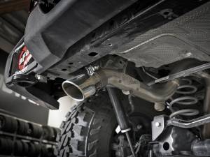 aFe Power - 49-48075-P | AFE Power MACH Force-Xp 2-1/2 IN 409 Stainless Steel Axle-Back Hi-Tuck Exhaust Polished (2018-2024 Wrangler JL V6-3.6L) - Image 6