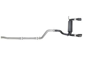 aFe Power - 49-48076-B | AFE Power MACH Force-Xp 2-1/2 IN 409 Stainless Steel Cat-Back Hi-Tuck Exhaust w/ Black Tip (2018-2024 Wrangler JL V6-3.6L) - Image 2